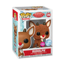 Funko Pop Rudolph Rudolph US Exclusive Flocked Pop! Vinyl [RS]