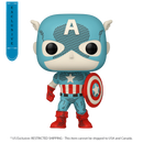 Funko Pop Marvel Comics: D100 Captain America Retro Reimagined Pop! Vinyl [RS]