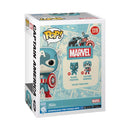 Funko Pop Marvel Comics: D100 Captain America Retro Reimagined Pop! Vinyl [RS]