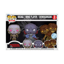 Funko Pop Dungeons & Dragons Vecna, Mind Flayer & Demogorgon US Exclusive Pop! Vinyl 3 Pack [RS]