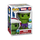 Funko Pop Marvel Comics Green Hulk Holiday US Exclusive Pop! Vinyl [RS]