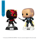 Funko Pop Star Wars: Clone Wars Darth Maul Vs Pre Vizsla Pop! 2 Pack [RS]