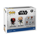 Funko Pop Star Wars: Clone Wars Darth Maul Vs Pre Vizsla Pop! 2 Pack [RS]