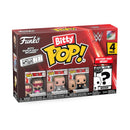 Funko Pop WWE Bret Hart Bitty Pop! 4 Pack