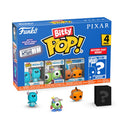 Funko Pop Pixar Monsters Inc. Bitty Pop! 4 Pack