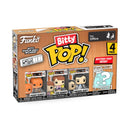Funko Pop The Office Dwight with Pumpkinhead Bitty Pop! 4 Pack