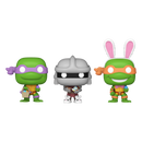 Funko Pop Teenage Mutant Ninja Turtles Donatello, Shredder & Michelangelo Carrot Pocket Pop! 3 Pack