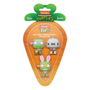 Funko Pop Teenage Mutant Ninja Turtles Donatello, Shredder & Michelangelo Carrot Pocket Pop! 3 Pack
