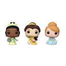 Funko Pop Disney Cinderella, Belle, Tiana Carrot Pocket Pop! 3 Pack