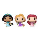 Funko Pop Disney Rapunzel, Ariel, Jasmine Carrot Pocket Pop! 3 Pack