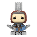 Funko Pop Star Wars: Mandalorian Bo Katan Kryze on Throne Pop! Vinyl Deluxe