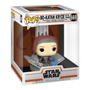 Funko Pop Star Wars: Mandalorian Bo Katan Kryze on Throne Pop! Vinyl Deluxe