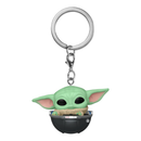 Funko Pop Star Wars: Mandalorian Grogu in Hovering Pram Pop! Vinyl Keychain