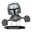 Funko Pop Star Wars: Mandalorian Mandalorian in N 1 Starfighter & R5 D4 Pop! Vinyl Ride