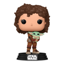 Funko Pop Star Wars: Mandalorian Peli Motto & Grogu Pop! Vinyl