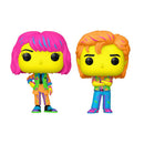 Funko Pop Stranger Things Robin & Steve US Exclusive Blacklight Pop! 2 Pack [RS]