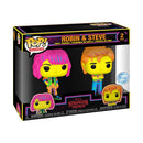 Funko Pop Stranger Things Robin & Steve US Exclusive Blacklight Pop! 2 Pack [RS]