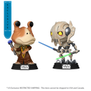 Funko Pop Star Wars: Clone Wars Jar Jar Binks Vs General Grievous US Exclusive Pop! Vinyl 2 Pack [RS]