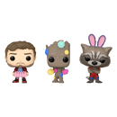 Funko Pop Guardians of the Galaxy Star Lord, Groot, & Rocket Carrot Pocket Pop! 3 Pack