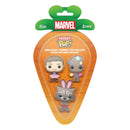 Funko Pop Guardians of the Galaxy Star Lord, Groot, & Rocket Carrot Pocket Pop! 3 Pack