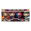 Funko Pop Stranger Things Nancy, Robin, Eddie & Dustin US Exclusive Pop! 4 Pack [RS]