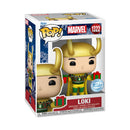 Funko Pop Marvel Comics Loki with Sweater Holiday US Exclusive Metallic Pop! Vinyl [RS]