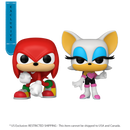 Funko Pop Sonic the Hedgehog Knuckles & Rouge US Exclusive Pop! Vinyl 2 Pack [RS]