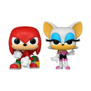 Funko Pop Sonic the Hedgehog Knuckles & Rouge US Exclusive Pop! Vinyl 2 Pack [RS]