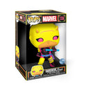 Funko Pop Marvel Comics Daredevil (First Appearance) US Exclusive Blacklight 10" Pop! Vinyl [RS]