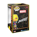 Funko Pop Marvel Comics Daredevil (First Appearance) US Exclusive Blacklight 10" Pop! Vinyl [RS]