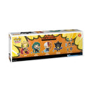 Funko Pop My Hero Academia Hawks, Midoriya, Todoroki, Tokoyami US Exclusive Flocked Pop! 4 Pack [RS]