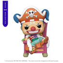 Funko Pop One Piece Buggy the Clown (on Throne) NYCC 2024 Exclusive Pop! Deluxe [RS]