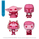 Funko Pop Star Wars: Valentines 2024 Pink US Exclusive Pocket Pop! 4 Pack Heart Box [RS]