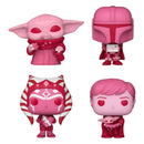 Funko Pop Star Wars: Valentines 2024 Pink US Exclusive Pocket Pop! 4 Pack Heart Box [RS]
