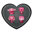 Funko Pop Star Wars: Valentines 2024 Pink US Exclusive Pocket Pop! 4 Pack Heart Box [RS]