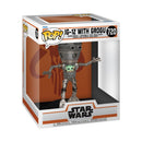 Funko Pop Star Wars IG 12 with Grogu Pop! Deluxe