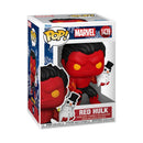 Funko Pop Marvel Comics Red Hulk Holiday Pop! Vinyl