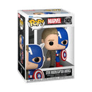 Funko Pop Marvel Comics Captain America/Steve Rogers: Split Pop! Vinyl