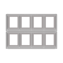 Funko Pop Bitty Pop! Stackable Acrylic DisplayCase 2 Pack