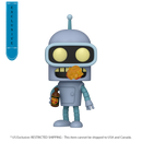 Funko Pop Futurama Bender (with chase) US Exclusive Pop! Vinyl [RS]