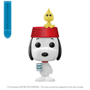 Funko Pop Peanuts Snoopy with Woodstock Flocked Pop! Vinyl Vinyl [RS]