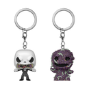 Funko Pop Nightmare Before Christmas Jack & Oogie Boogie Pop! Vinyl Keychain [2 Pack]