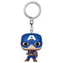 Funko Pop Marvel Comics Captain America New Classics Pop! Keychain