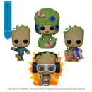Funko Pop I Am Groot I Am Groot US Exclusive Glow Pop! Vinyl 4 Pack [RS]