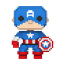 Funko Pop Marvel: 8 Bit Captain America 8 Bit Pop! RS
