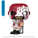 Funko Pop Terrifier Art the Clown Sitting (Bloody) US Exclusive Pop! Vinyl [RS]