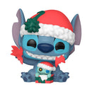 Funko Pop Lilo & Stitch Stitch Unwrapping Gift US Exclusive Pop! Vinyl [RS]