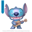 Funko Pop Lilo & Stitch Stitch with Ukelele US Exclusive Pearlescent Pop! Vinyl [RS]