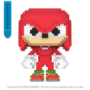 Funko Pop Sonic the Hedgehog Knuckles 8 Bit US Exclusive Pop! Vinyl [RS]