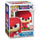Funko Pop Sonic the Hedgehog Knuckles 8 Bit US Exclusive Pop! Vinyl [RS]